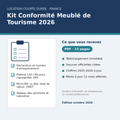 Kit Conformité Meublé de Tourisme 2026 — checklist complète pour louer en règle (PDF)